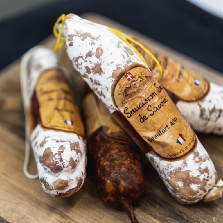 Saucisson aux noisettes - 200gr - Beaufort Des Montagnes